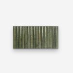 Curve Fluted Green 6x12 3D Glossy Ceramic Tile — image 1