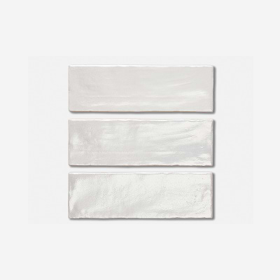 Montauk Gin 2x8 White Mixed Finish Ceramic Tile
