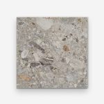Rizo Earth Gray 24x24 Terrazzo Look Matte Porcelain Tile — image 1