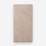 Stonework Pleat Rosa Perlino 12x24 3D Honed Marble Tile — image 1